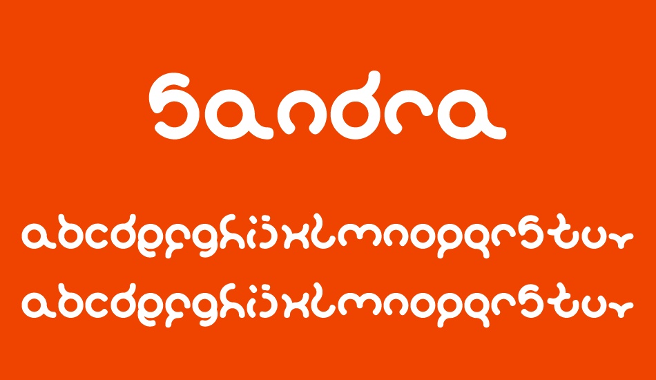 sandra font