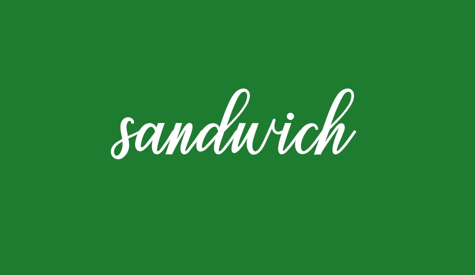 sandwich font big