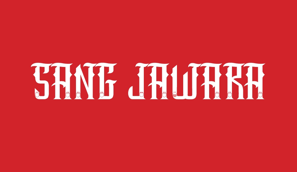 sang-jawara font big