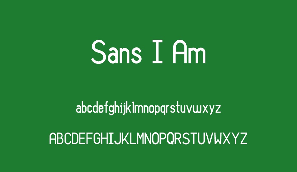 sans-ı-am font