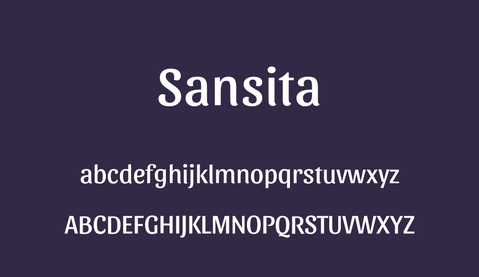 sansita font