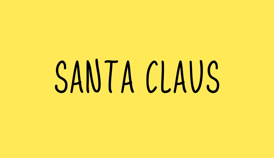 santa-claus font big