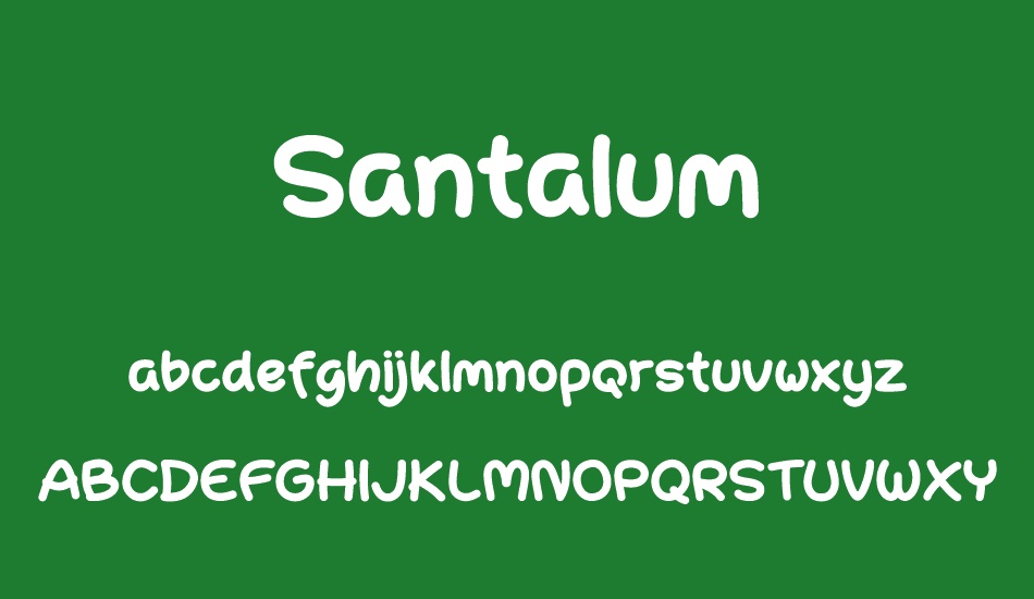 santalum font