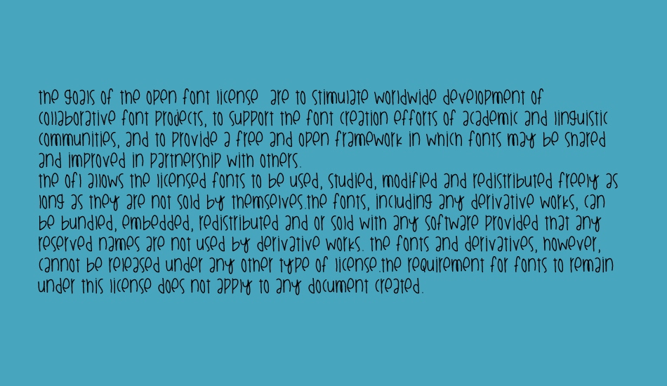 sapphirelaguna font 1