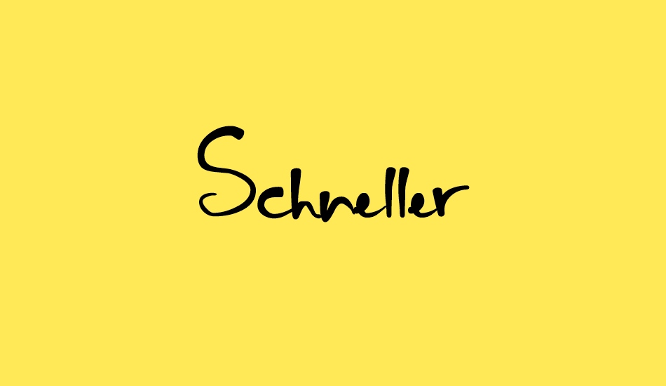 schneller font big