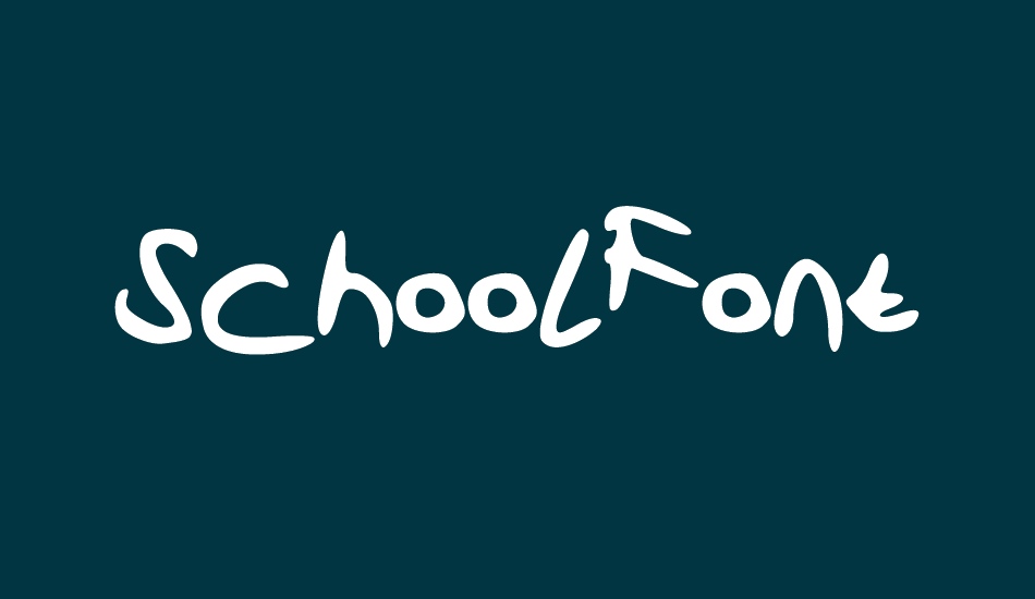 schoolfont font big