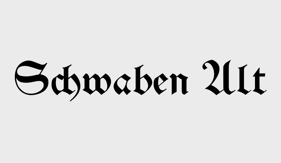 schwaben-alt font big