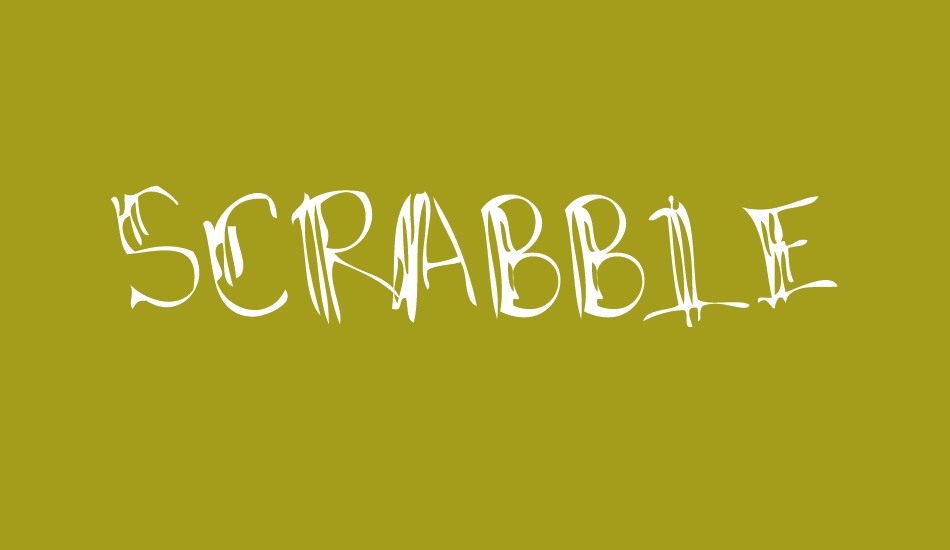 SCRABBLE WORLD font big