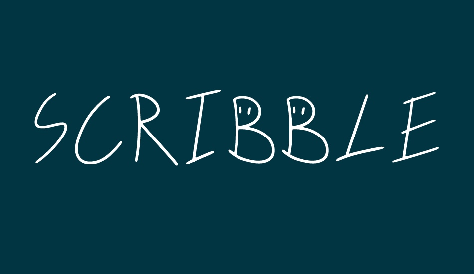 scribble-on-the-bus font big