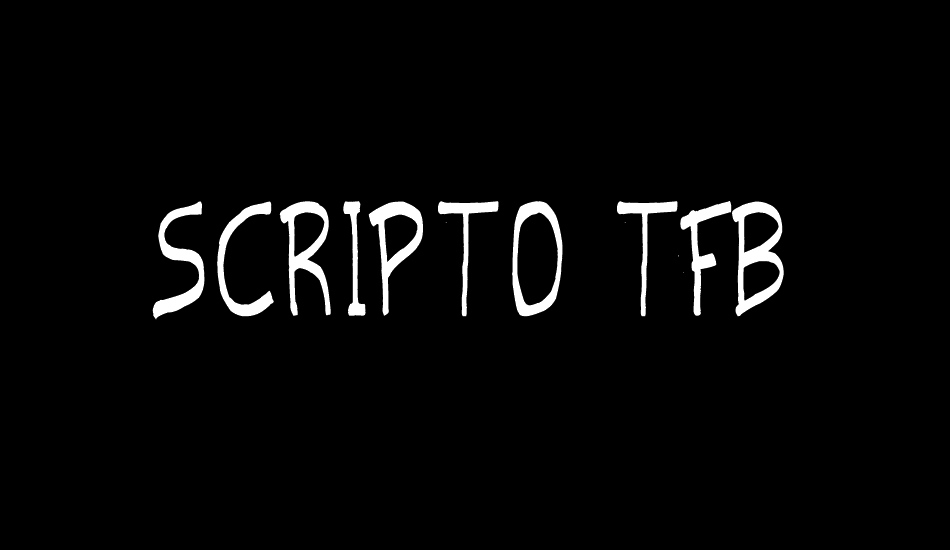 scripto-tfb font big