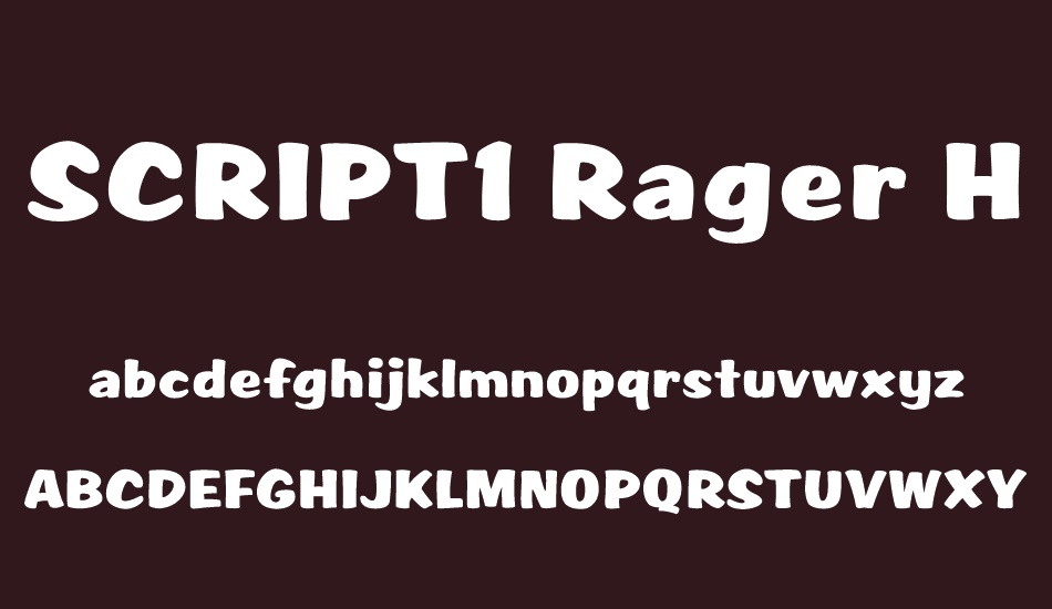 script1-rager-hevvy-free-font