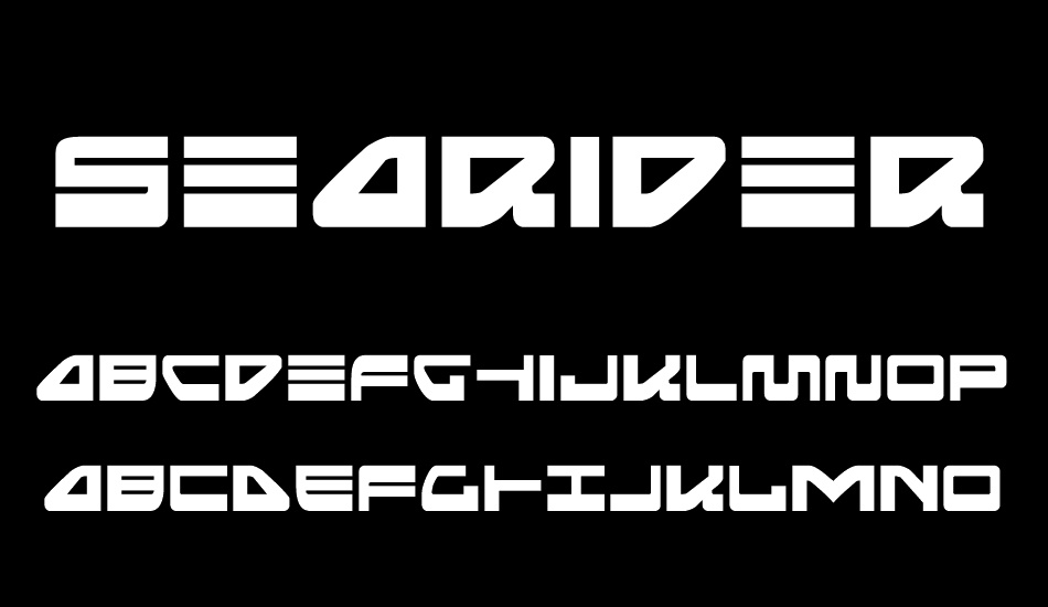 searider-falcon font