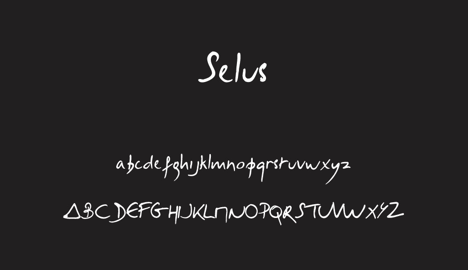 selus font