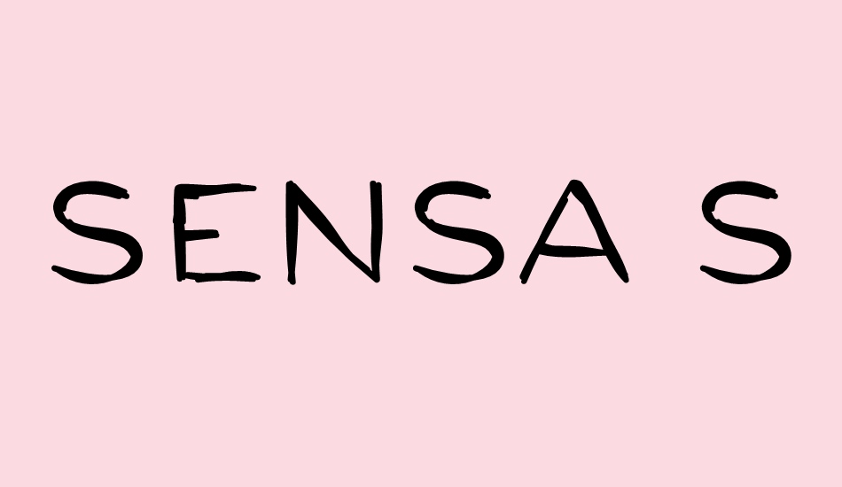 sensa-sans-demo font big