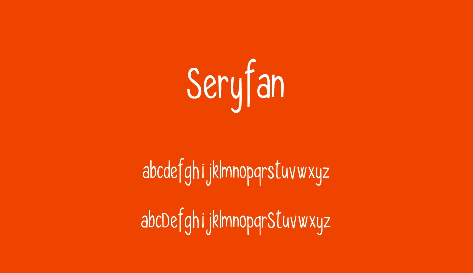 seryfan font