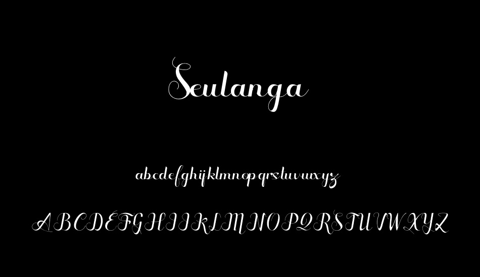 seulanga font