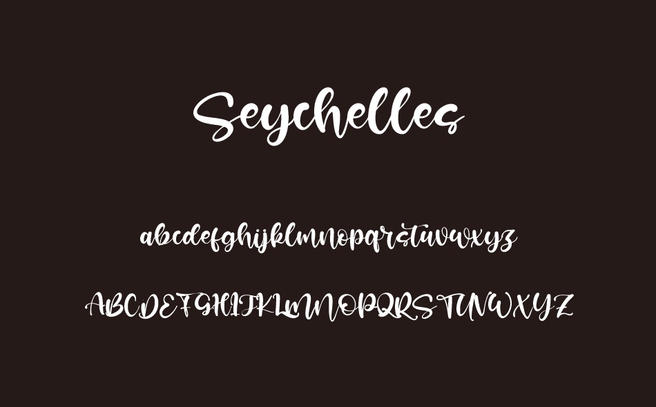 Seychelles font