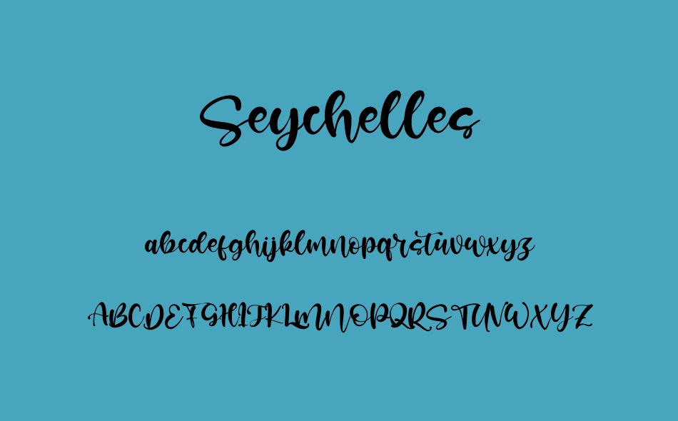 Seychelles font