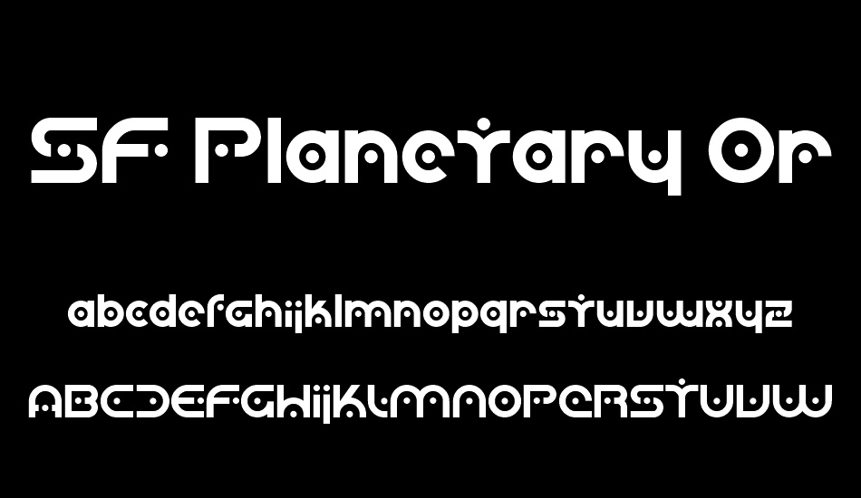 sf-planetary-orbiter font