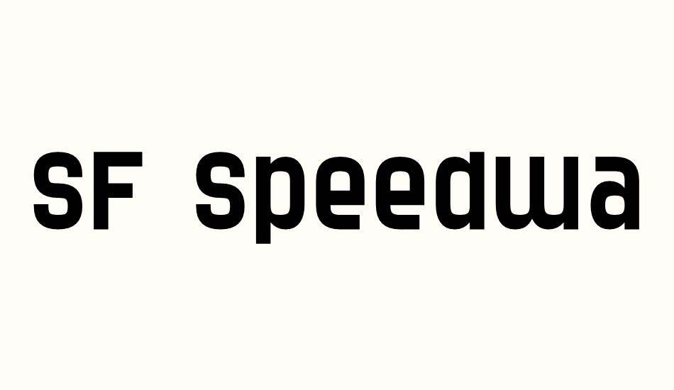 sf-speedwaystar font big