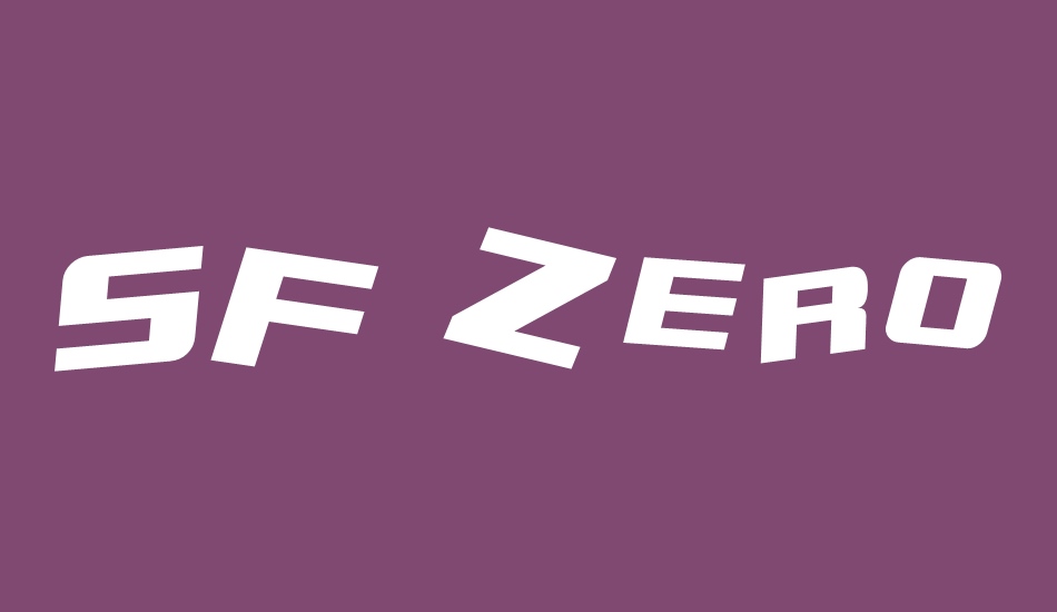 sf-zero-gravity font big