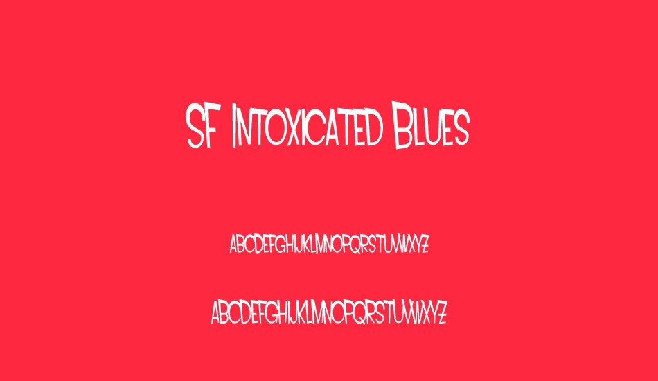 sf-ıntoxicated-blues font