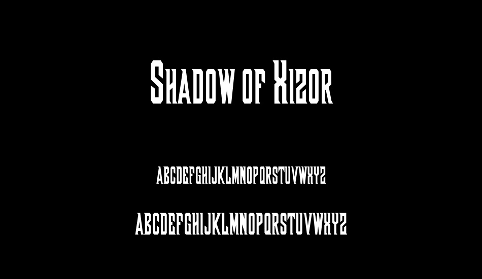 shadow-of-xizor font