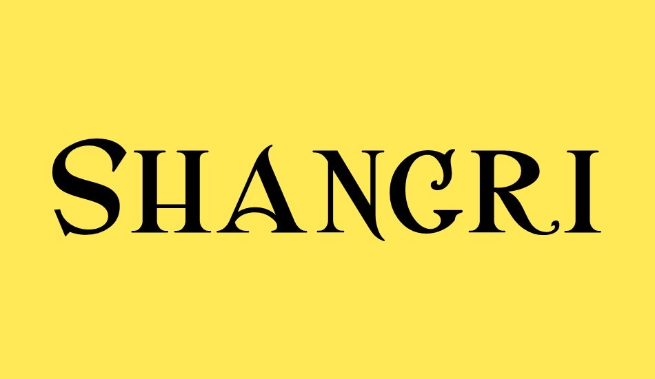 shangrilanfsmallcaps font big