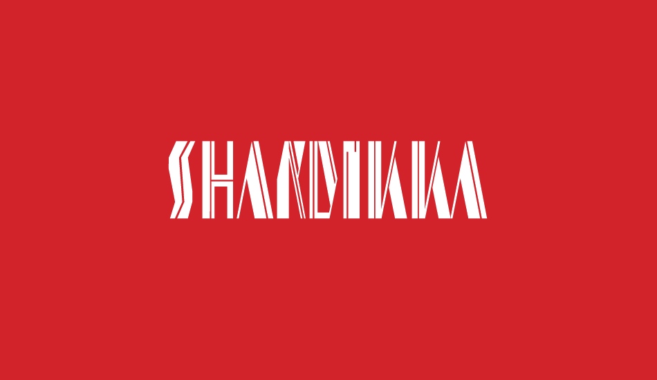 shardikka font big