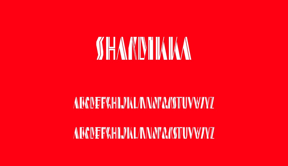 shardikka font