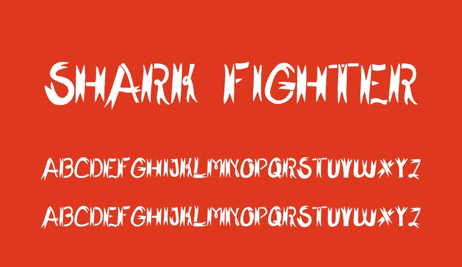 shark-fighter font