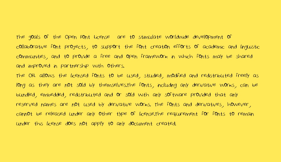 sharonhandwriting font 1