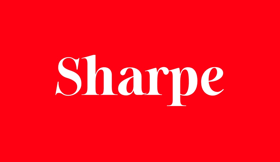 sharpe-personal font big