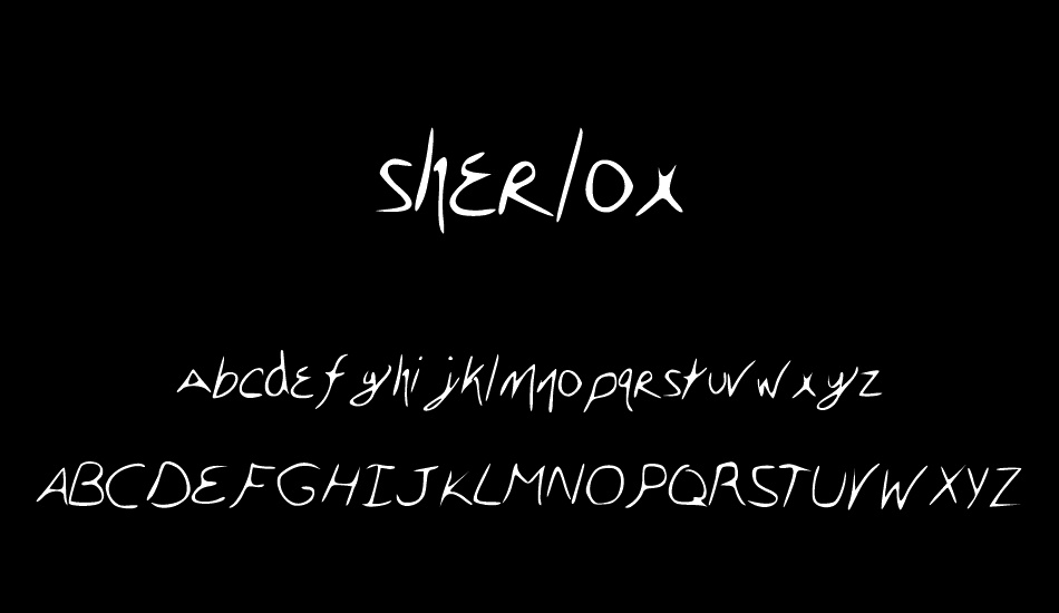 sherlox font