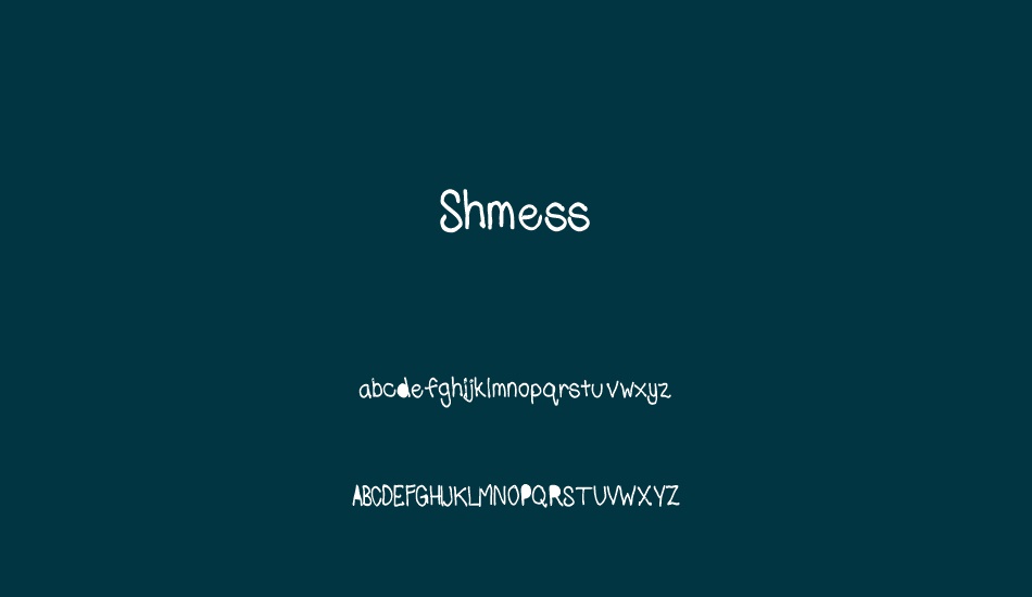 shmess font