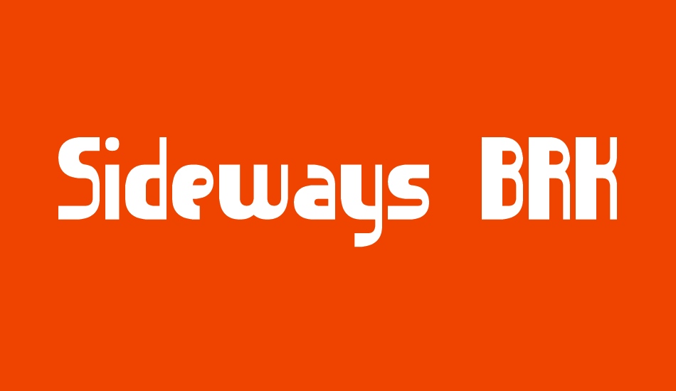 sideways-brk font big