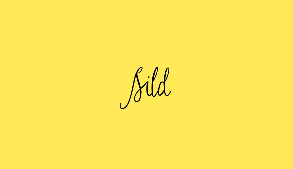 sild font big