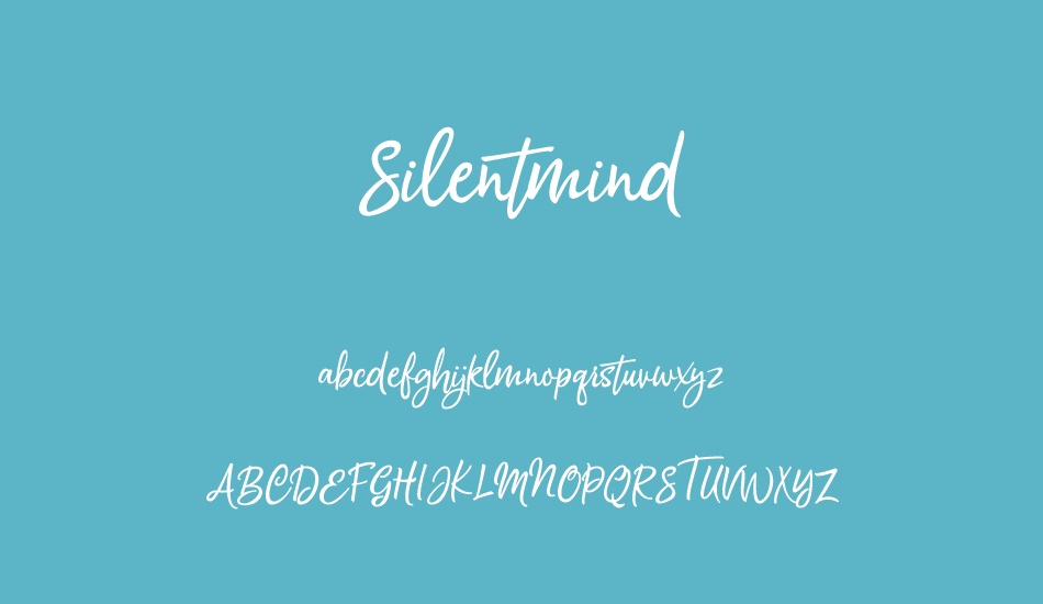 silentmind font