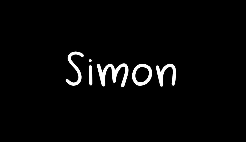 simon font big