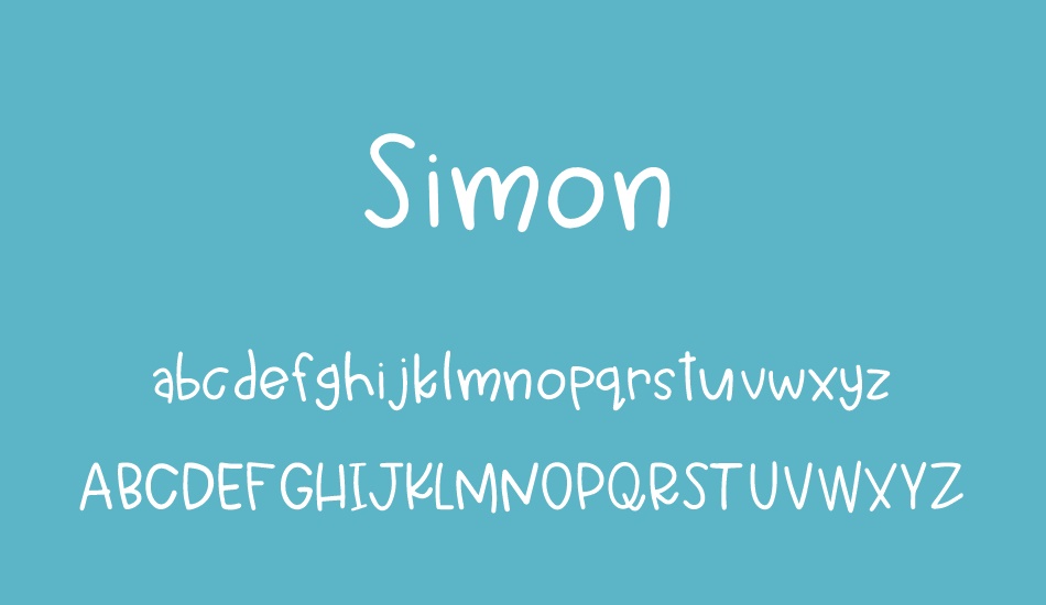 simon font