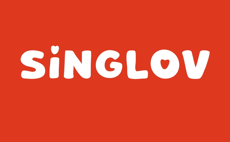 Singlove font big