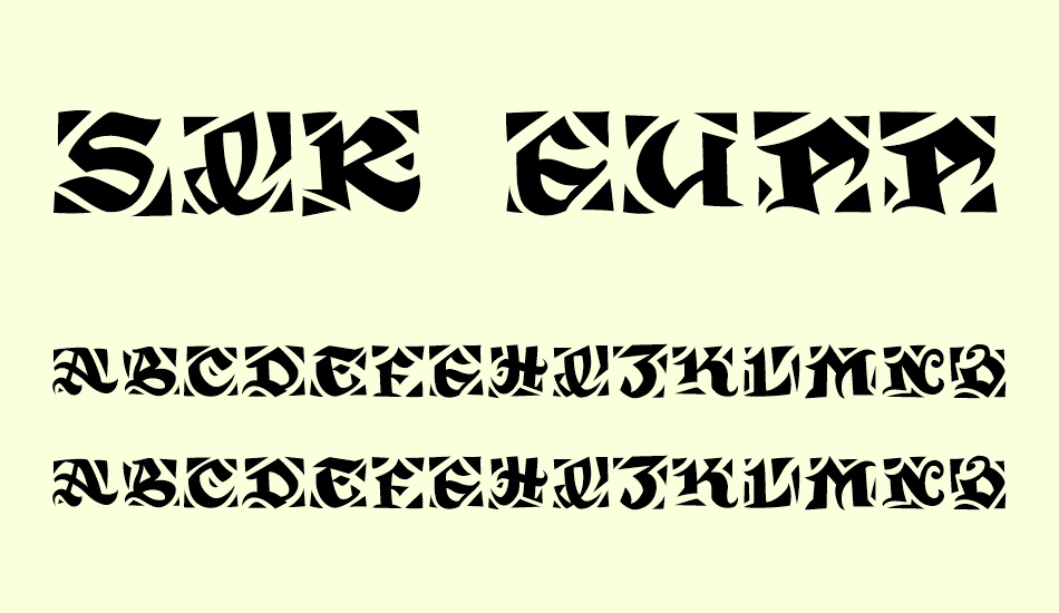 sir-guppy font