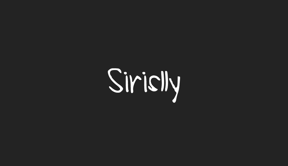 sirislly font big