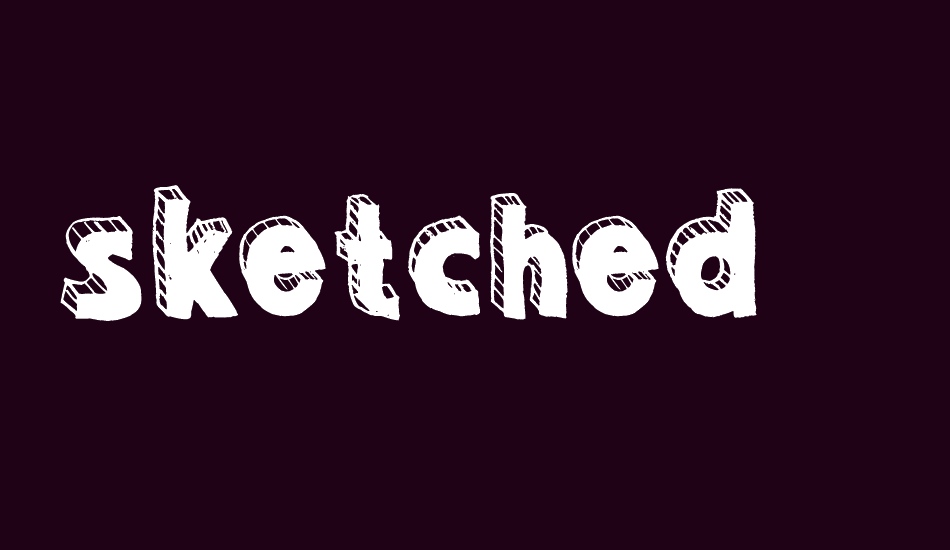 sketched-3d-demo-by-marta-van-e font big