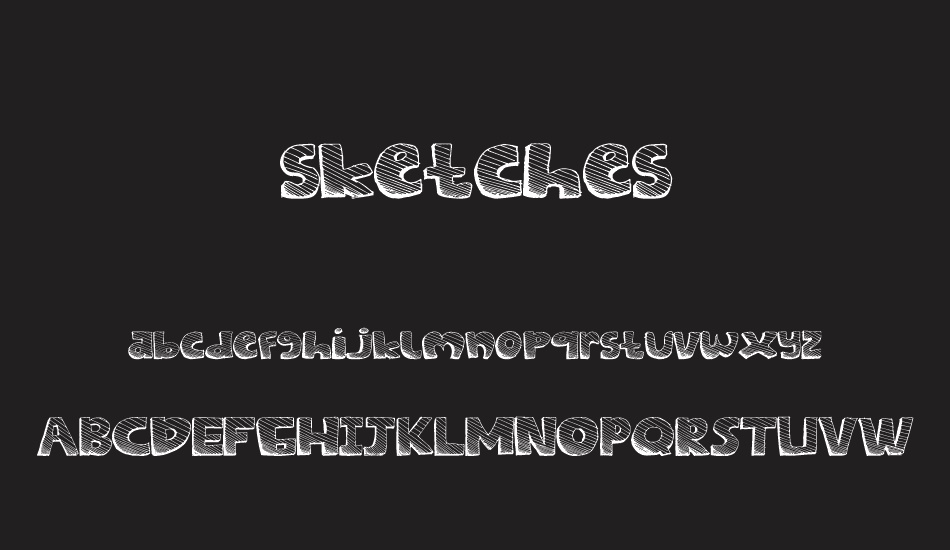 sketches font