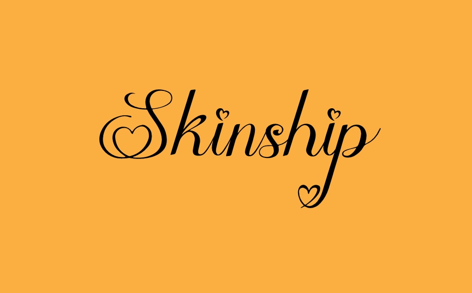Skinship font big