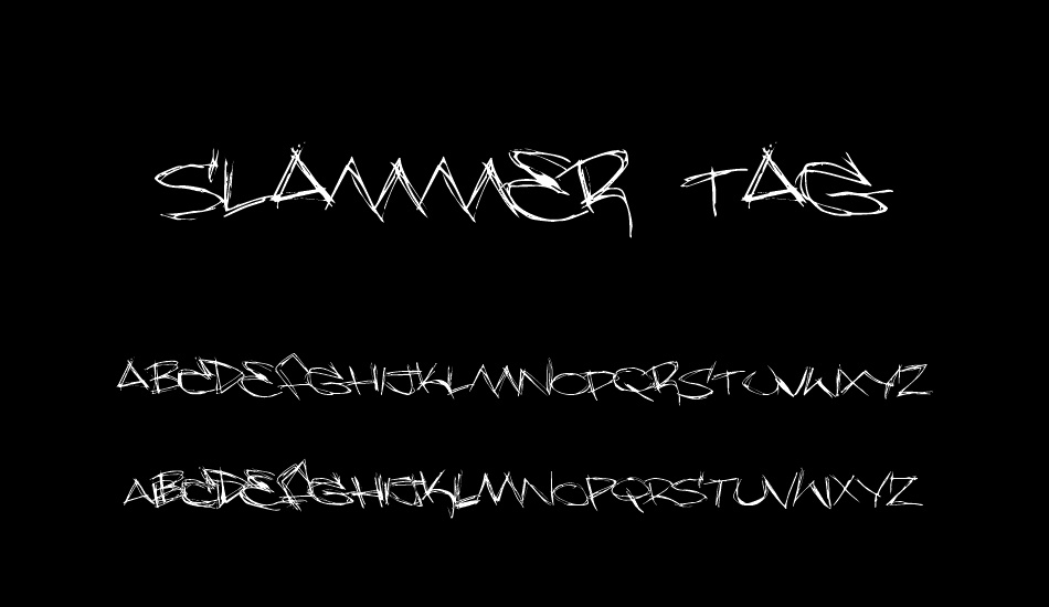 slammer-tag font