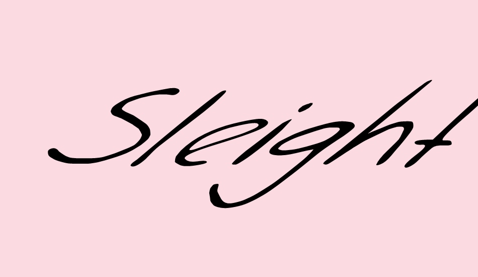 sleight-of-hand font big