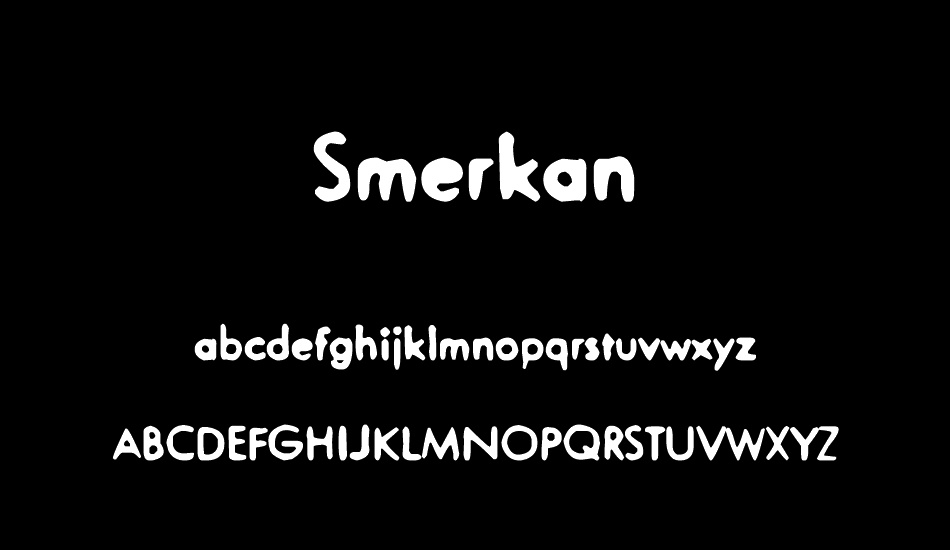 smerkan font