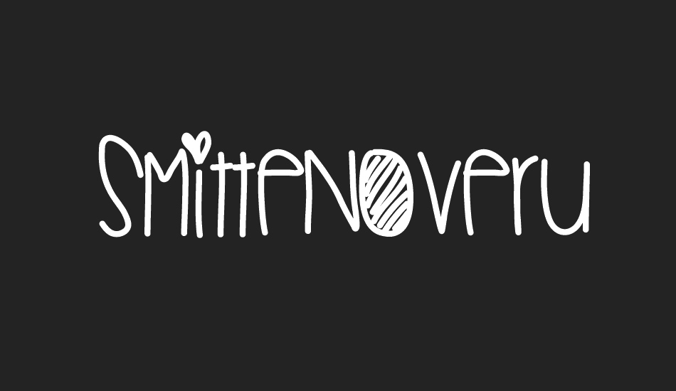 smittenoveru font big